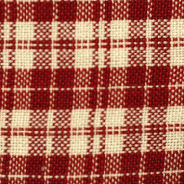 TELA DUNROVEN - COUNTRY - RED/CREAM